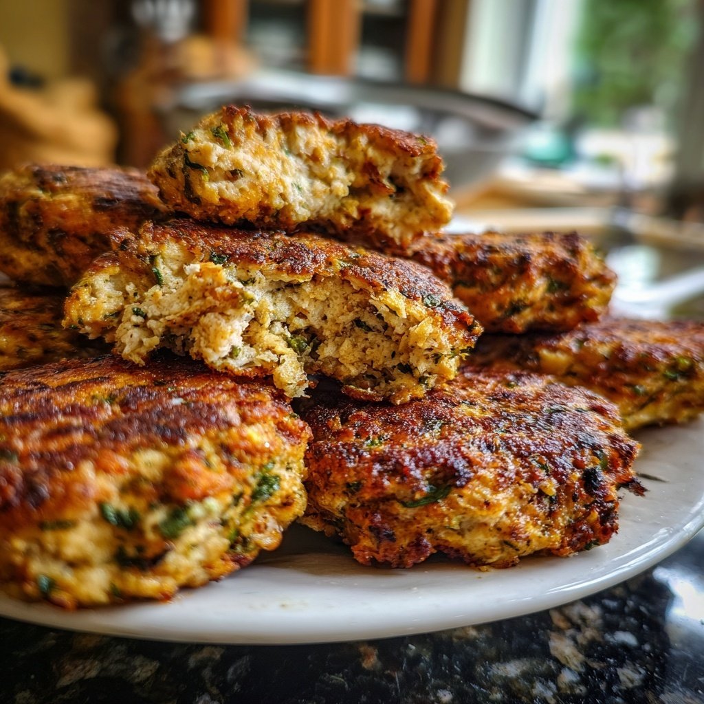 Hähnchen Frikadellen Aus Dem Ofen