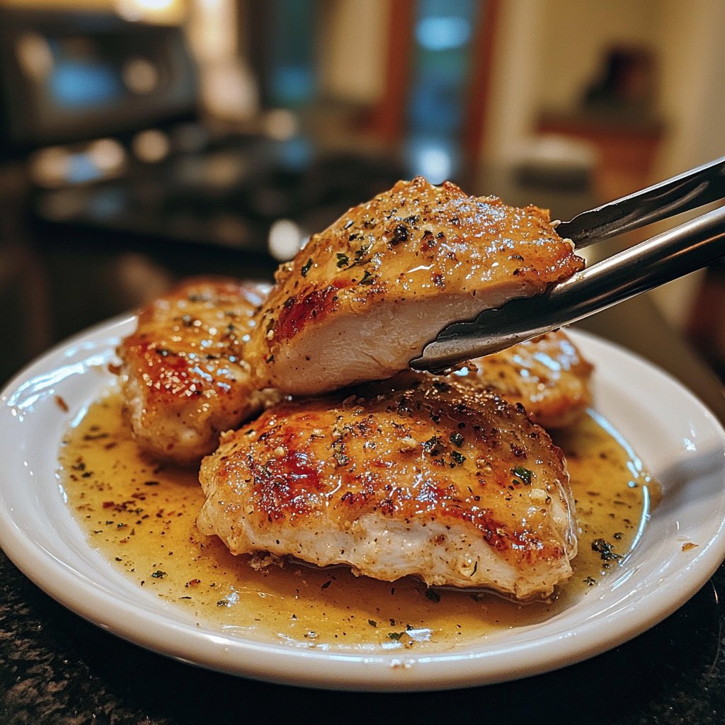 Hähnchenbrust mit Knoblauch