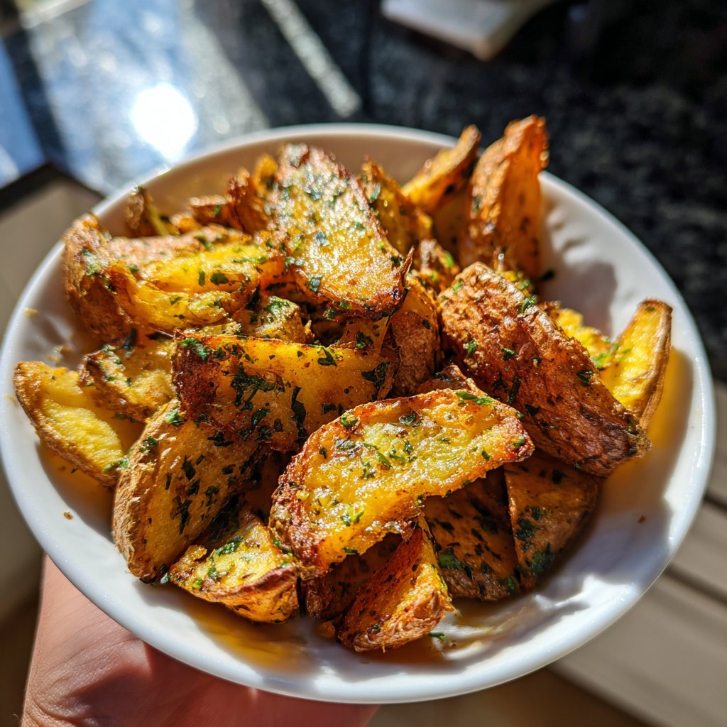 Mittagessen mit Kartoffeln