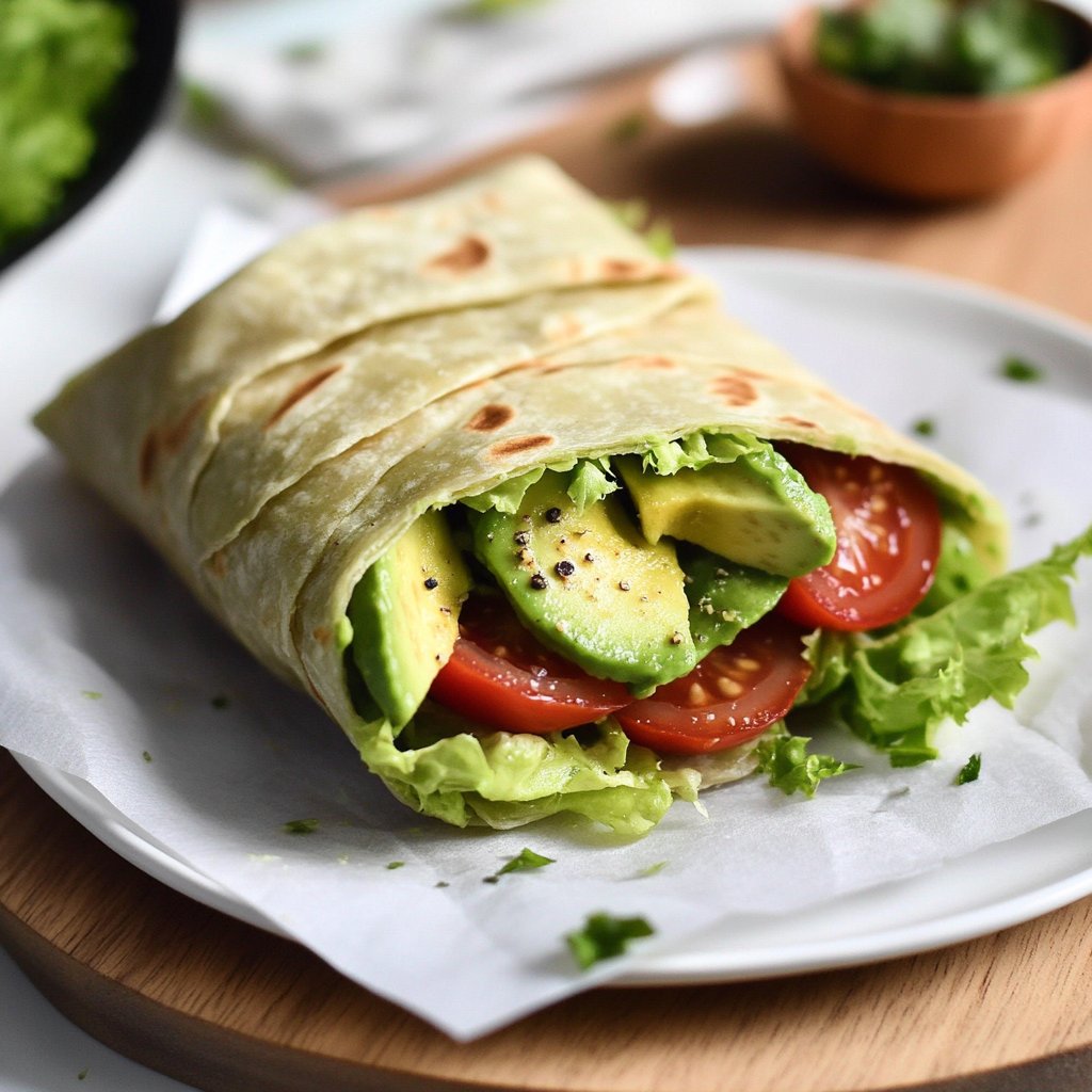 Wraps mit Avocado
