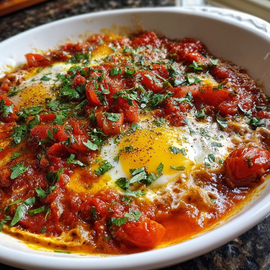Shakshuka mit Tomaten