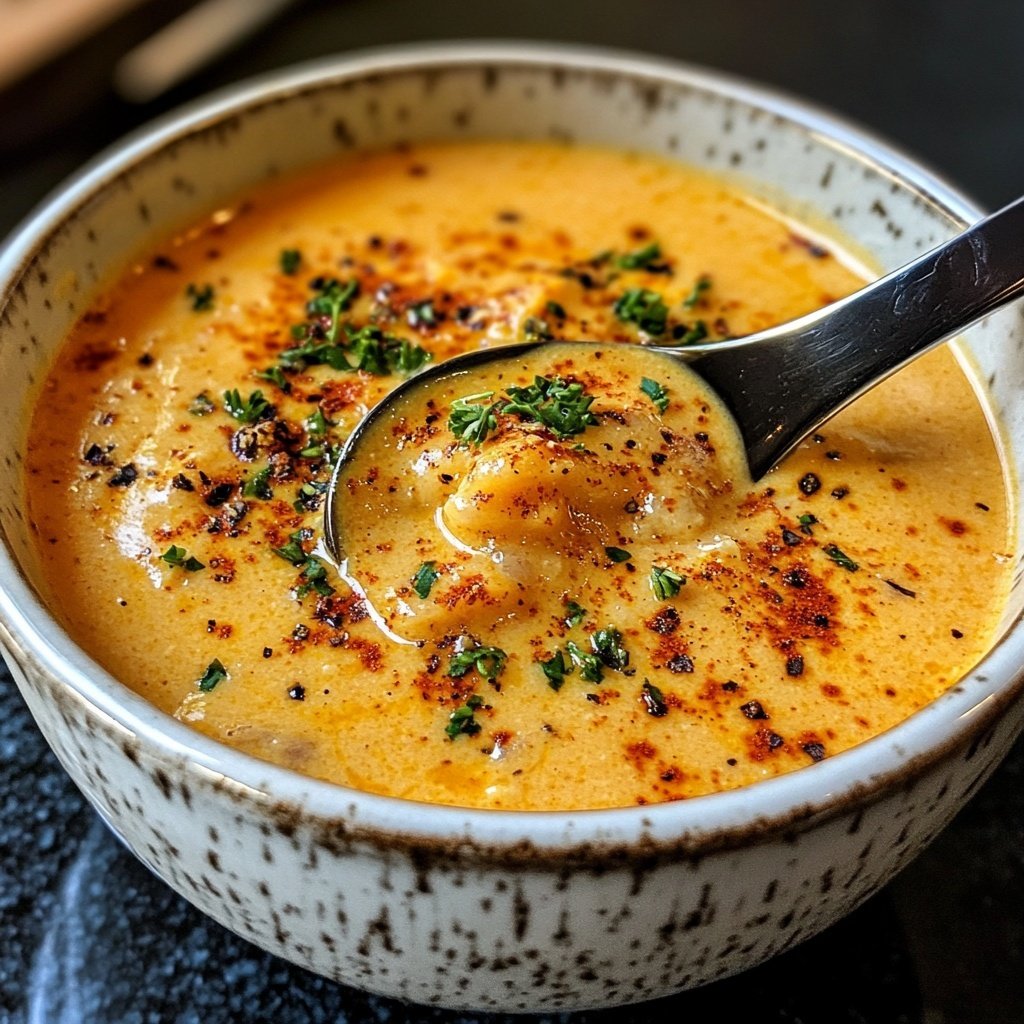 Kürbissuppe orientalisch gewürzt