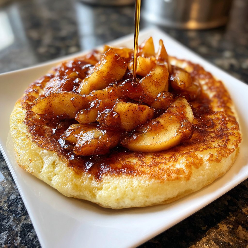 Pfannkuchen mit Apfel-Zimt