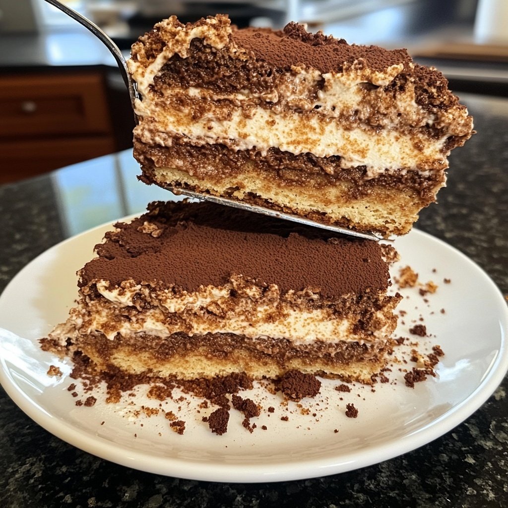 Super einfaches Lebkuchen Tiramisu ohne Ei