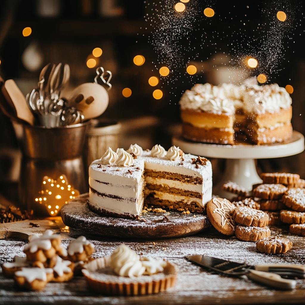 Keks- und Kuchengenuss