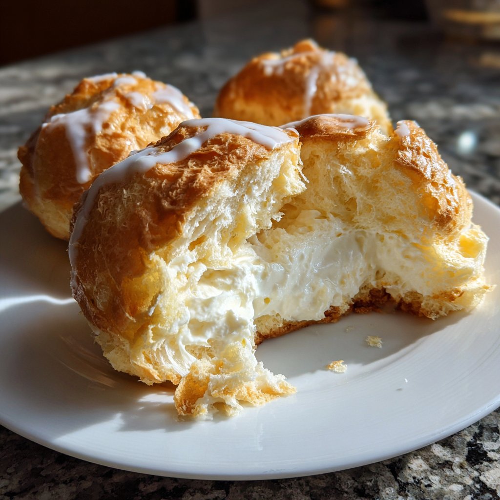 Quarkbällchen mit Joghurtteig