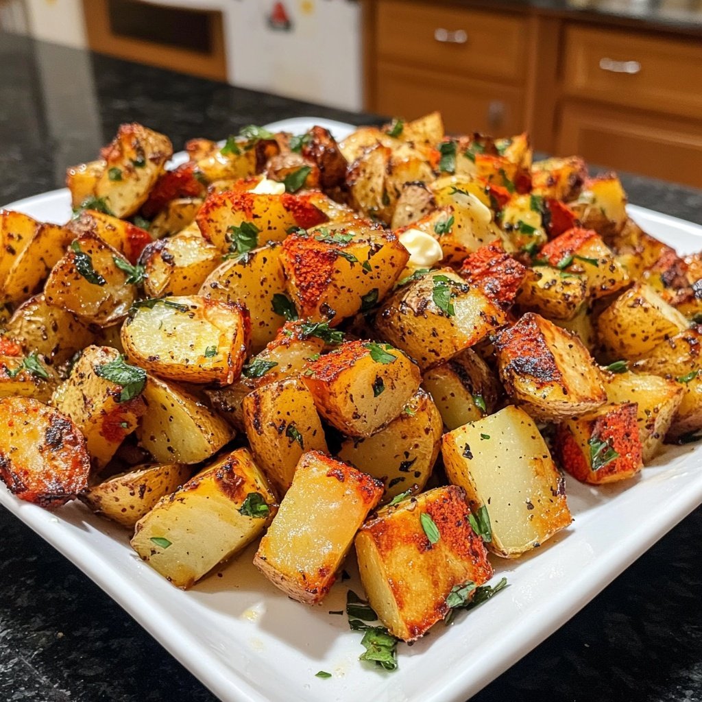 Ofenkartoffeln mit Paprika