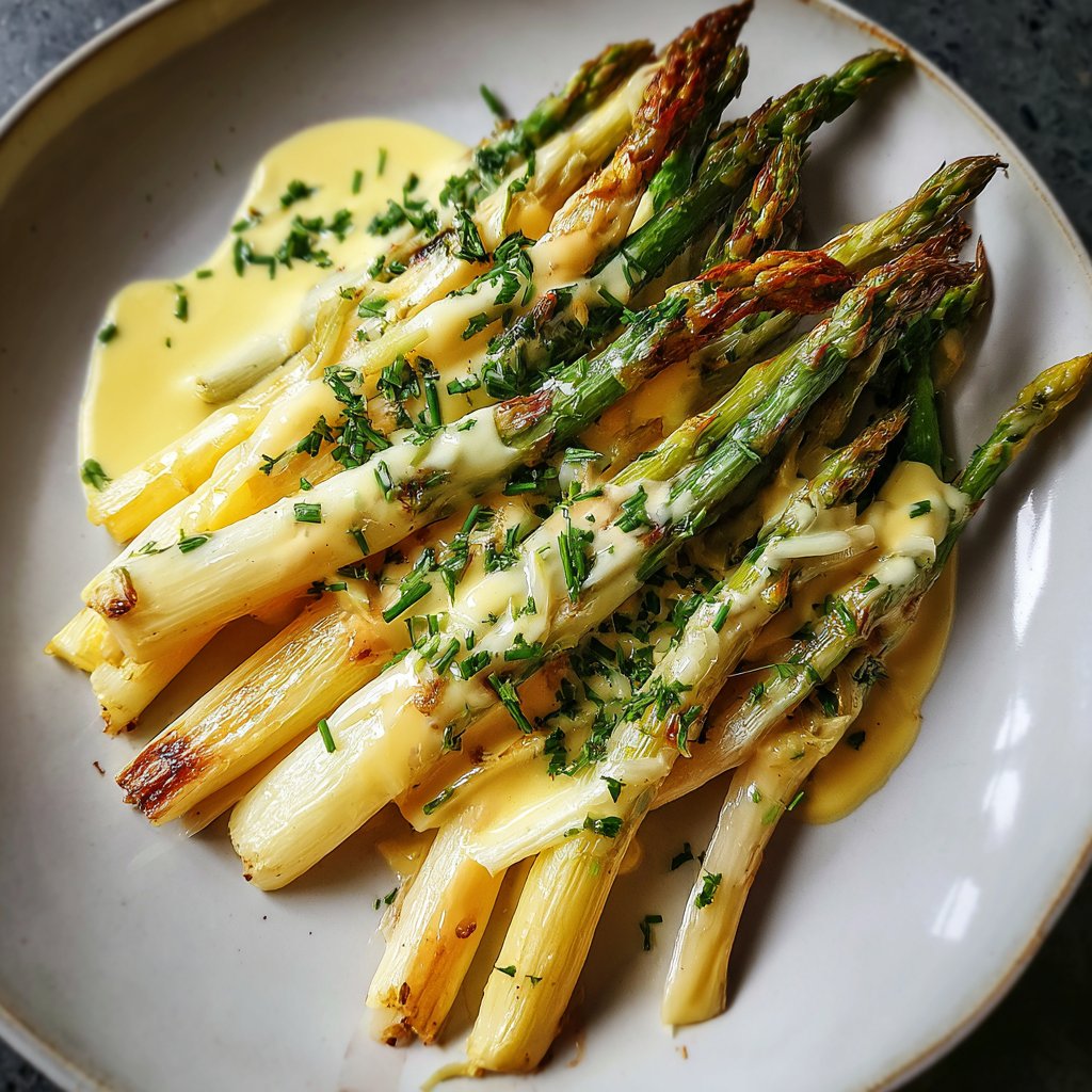 Grüner Spargel Mit Zitronensauce